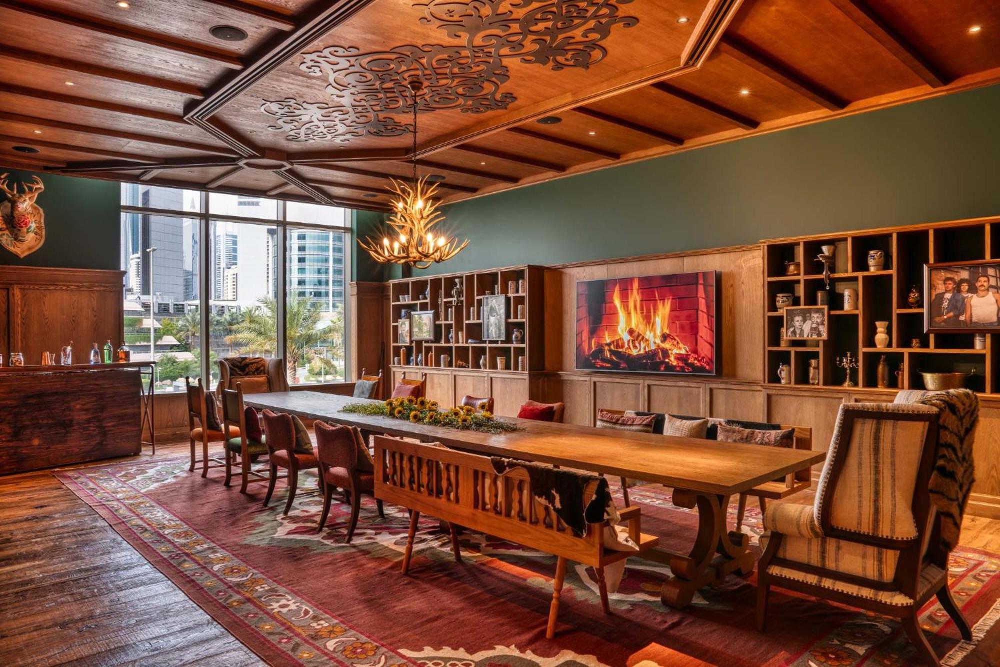 25Hours Hotel Dubai One Central Dış mekan fotoğraf The Library at The Westin